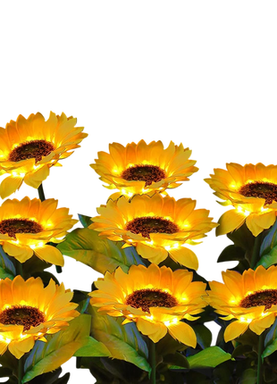 SolarBloom – Eco-Friendly Sunflower LED Lights