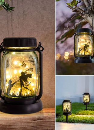 SolarShine - Mason Waterproof LED Light Jar for Outdoor Spaces