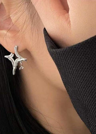 CelestialGems Asterism Earrings: Unique, Starry Style