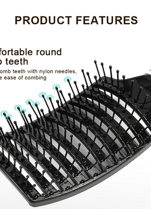 ScalpCare – Massaging Hair Comb for Effortless Detangling and Scalp Health